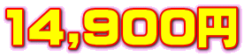 14,900円