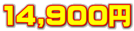 14,900円